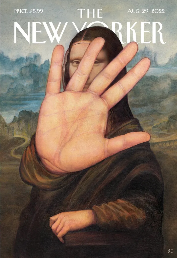 Cover of The New Yorker (Aug. 29, 2022): 