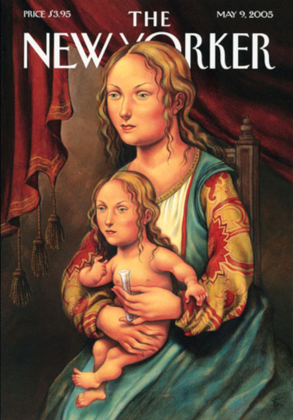 Cover of The New Yorker (May 9, 2005): 'Clone'.