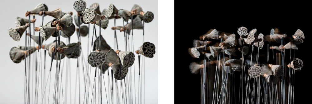 'In front of an Eye in its Corner' (standing object, 54 x 24 x 24 cm): 