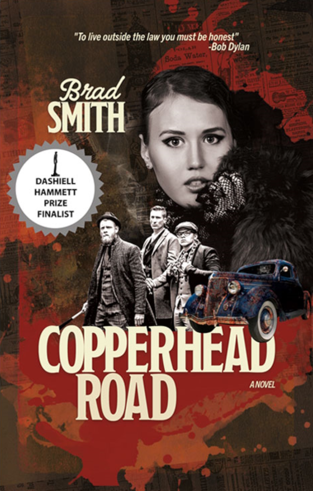 COPPERHEAD ROAD was shortlisted for the renowned Dashiell Hammett Award in 2022.
