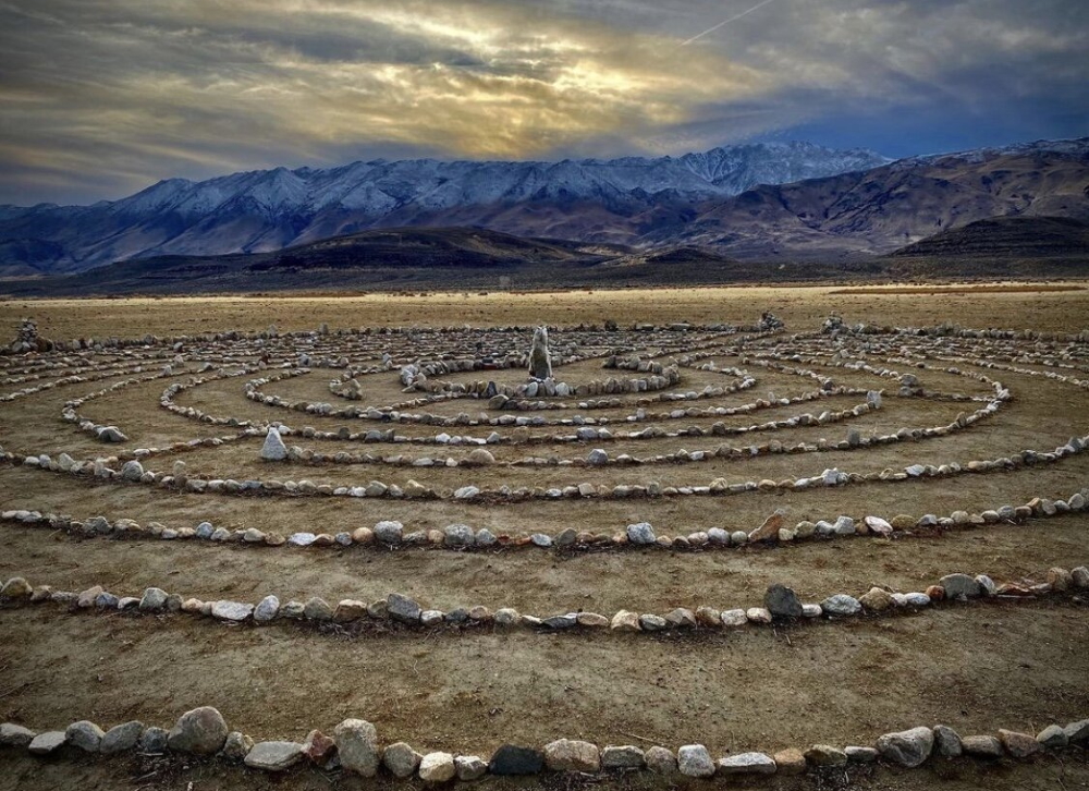 'The Labyrinth' at Fly Ranch