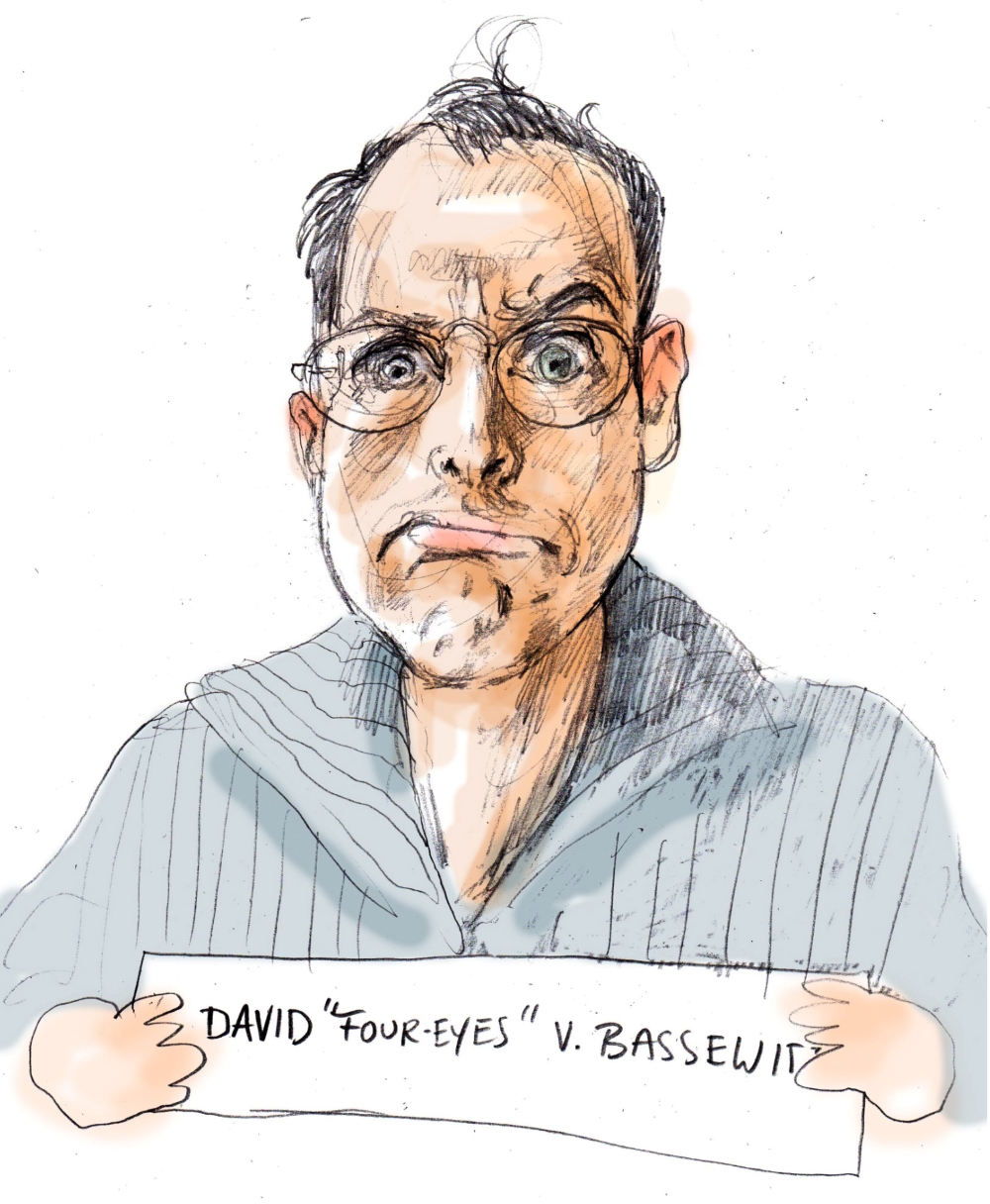 Self-portrait of David von Bassewitz