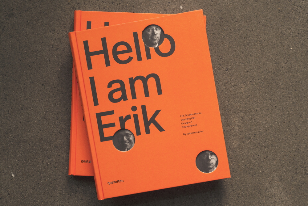 Visual biography 'Hello, I am Erik'