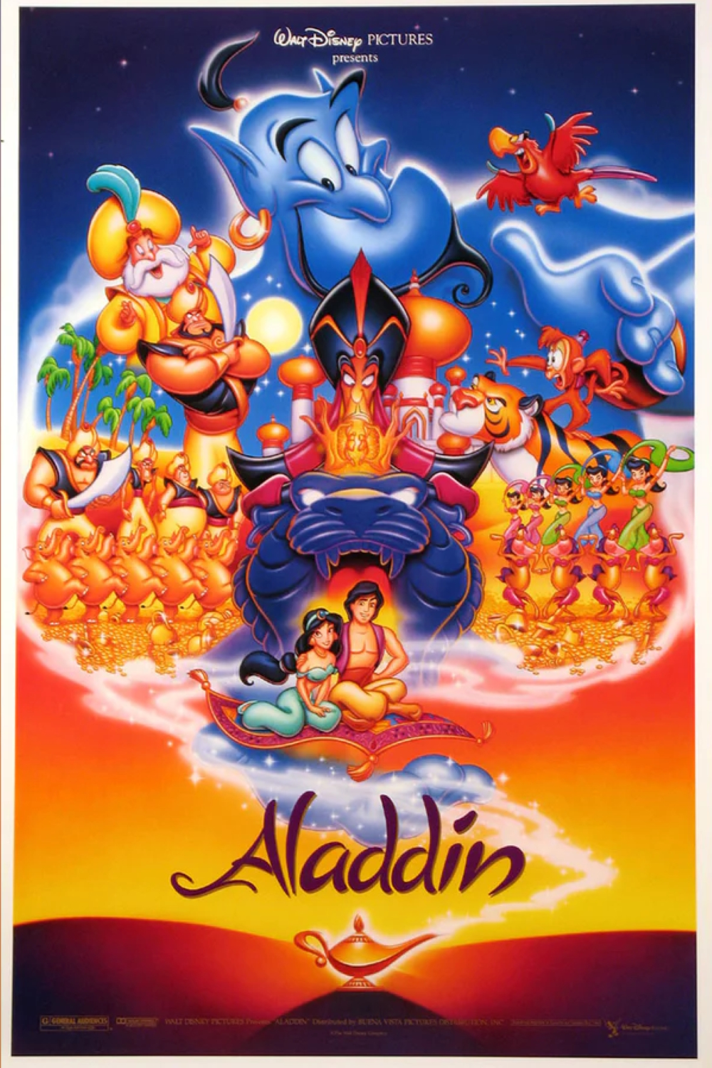 'Aladdin' (1992): pre-production, story development: CGI by Gary Trousdale