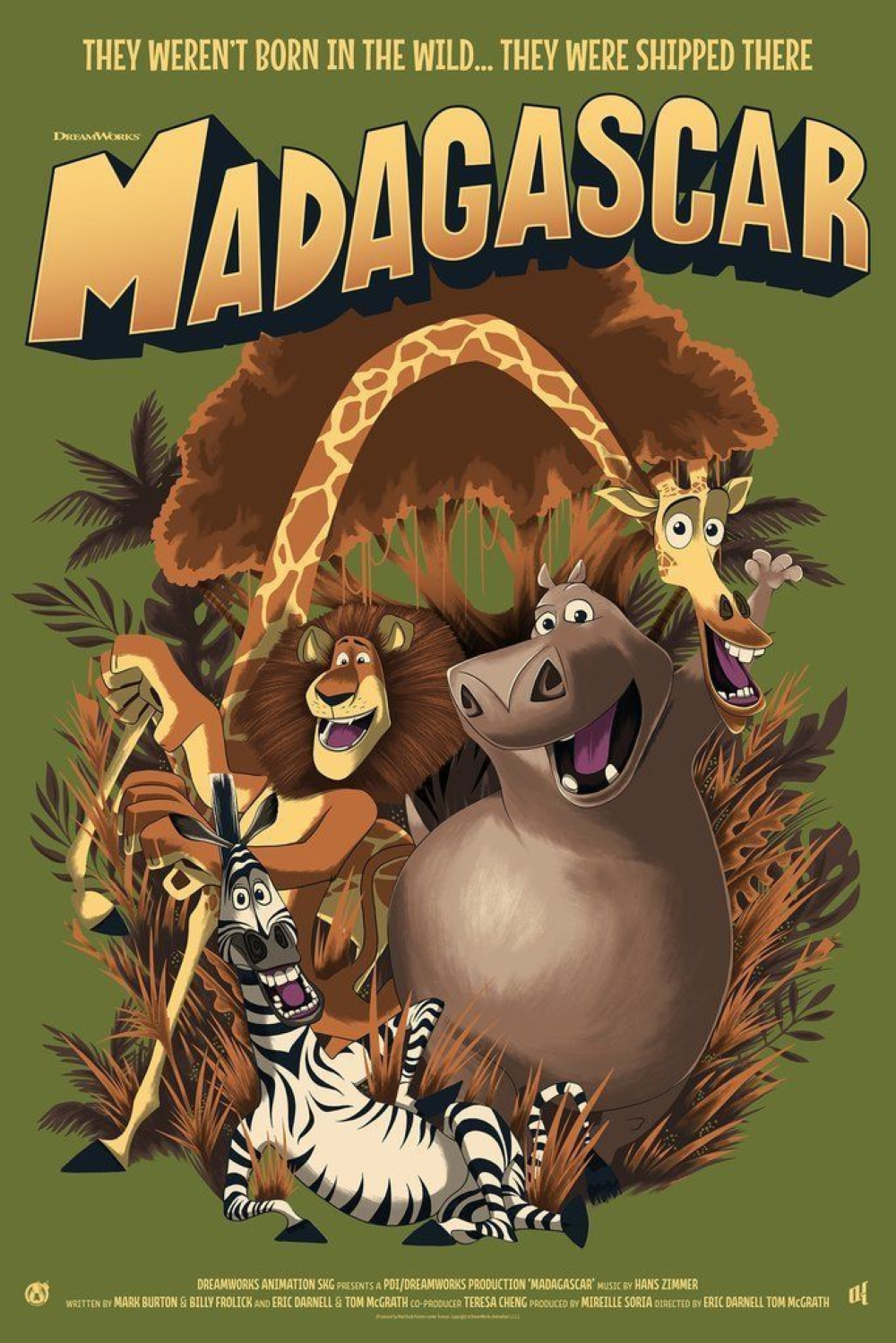 'Madagascar' (2001): Gary Trousdale was a storyboard artist on that 