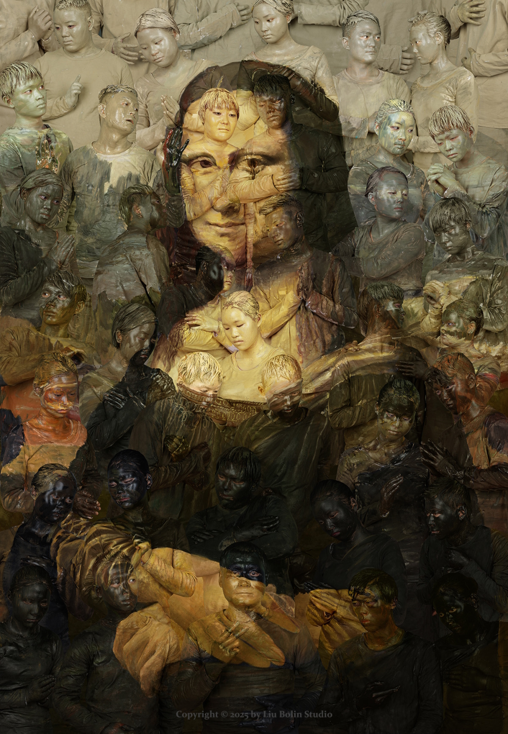 'Mona Lisa': a different approach to Leonardo da Vinci's archetypal masterpiece portrait painting, 