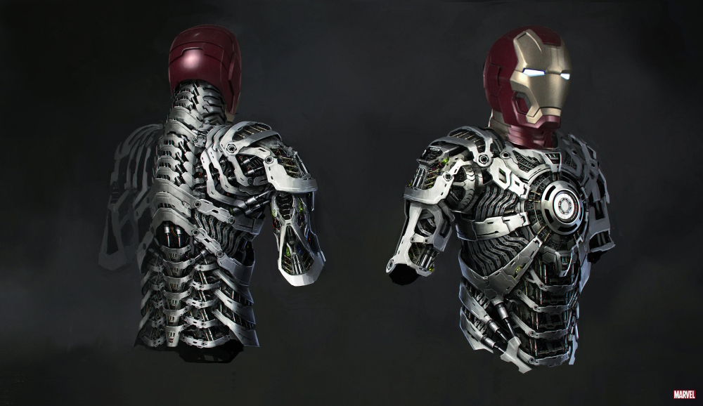 'Iron Man 3': with this armour's design Luis Guggenberger's international career started.
