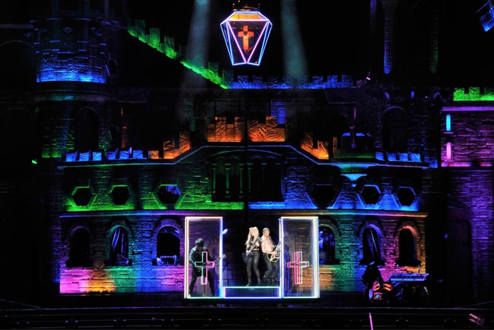Performance: the electric chapel of Lady Gaga's 'Born this Way Ball' World Tour