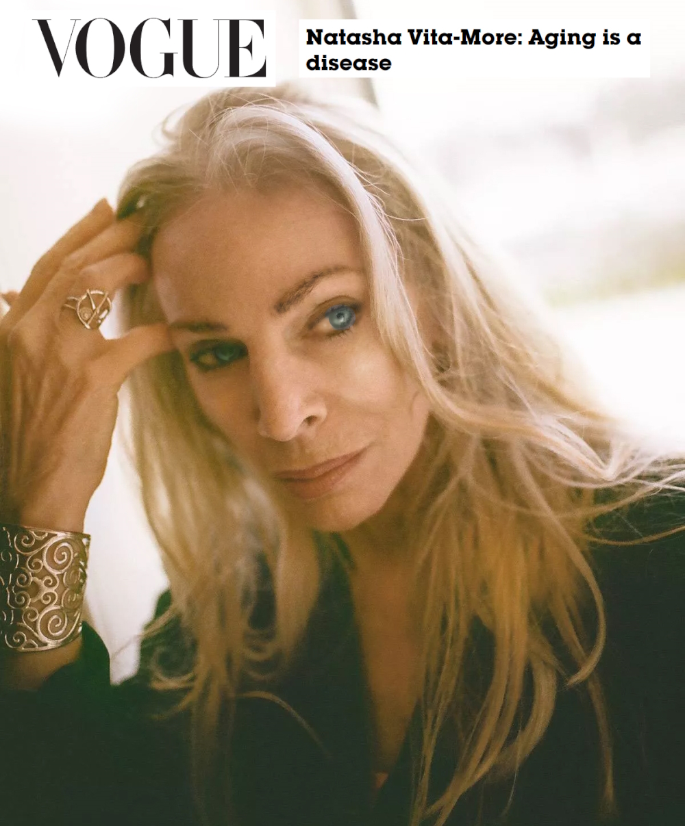 This portrait of Natasha Vita-More illustrates the story titled 