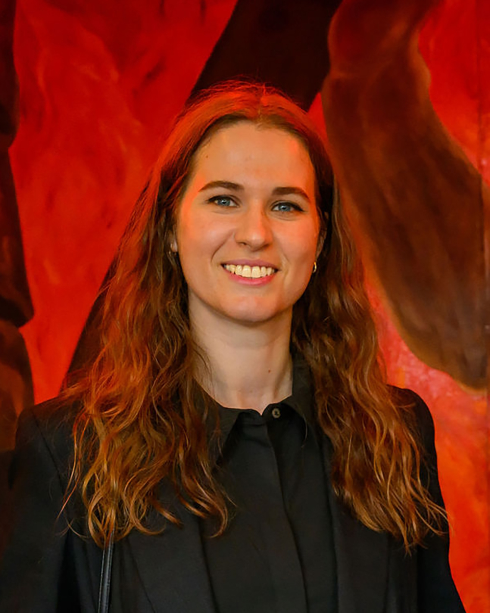 Rebecca Moss, artist portrait.