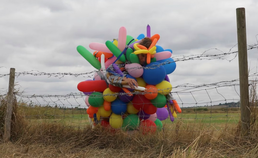 'Thick-skinned' (2019, freeze frame from 3 mins 52 secs video): 