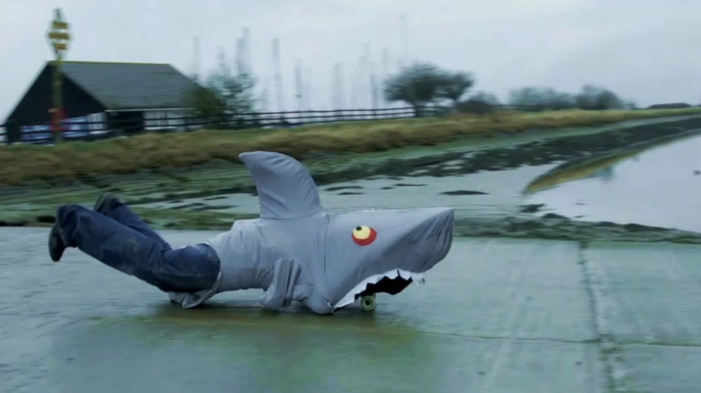 'Shark' (2019, freeze frame from eight seconds long video): 