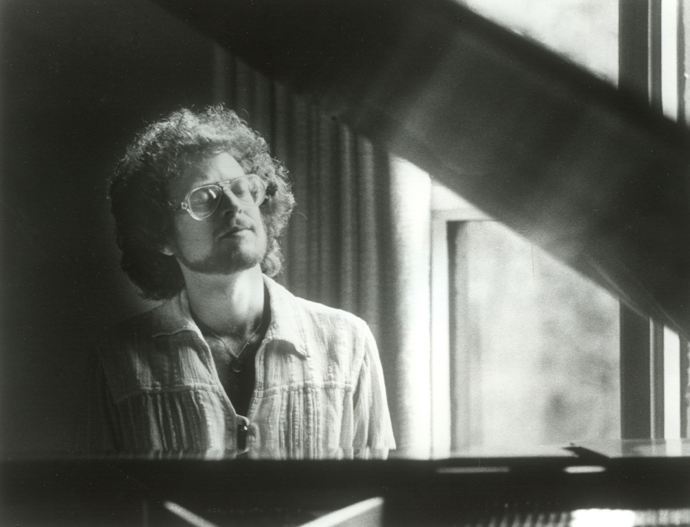 Stephen Halpern at the piano in Colorado 1979 