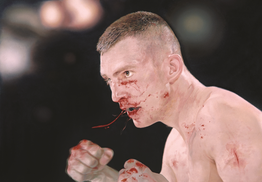 'Spiritual' (2008, oil on canvas, 140 x 200 cm)