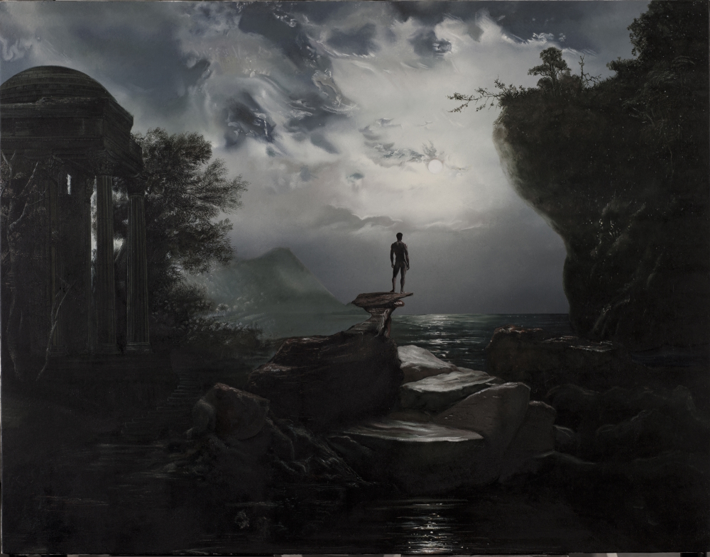 'Orpheus' (2017, oil on canvas, 90 x 116 cm)