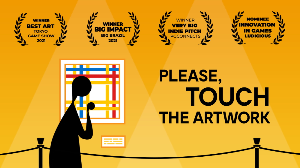Please, Touch the Artwork (covert art with awards)