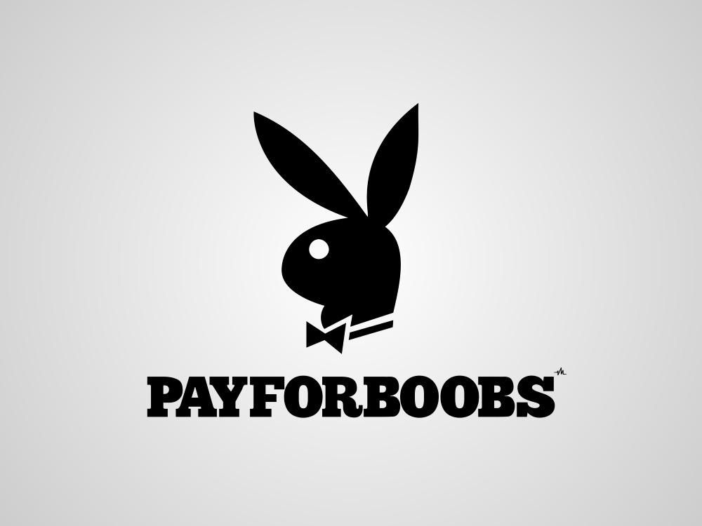Honest Logo (unofficial artwork): Playboy/PayForBoobs