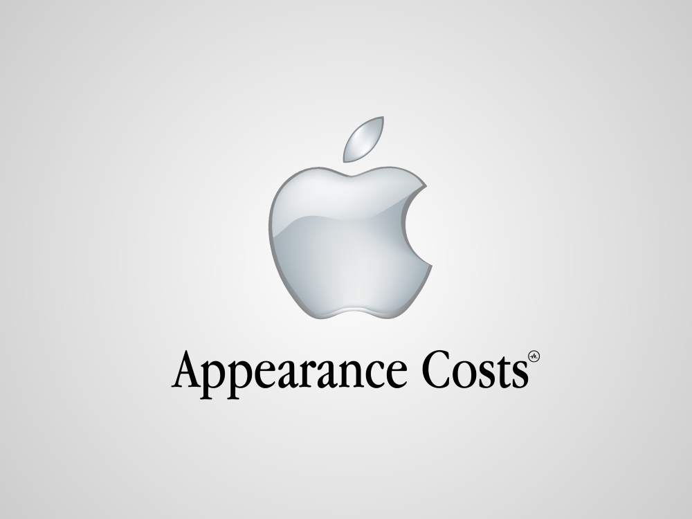 Honest Logo (unofficial artwork): Apple/Appearance Costs